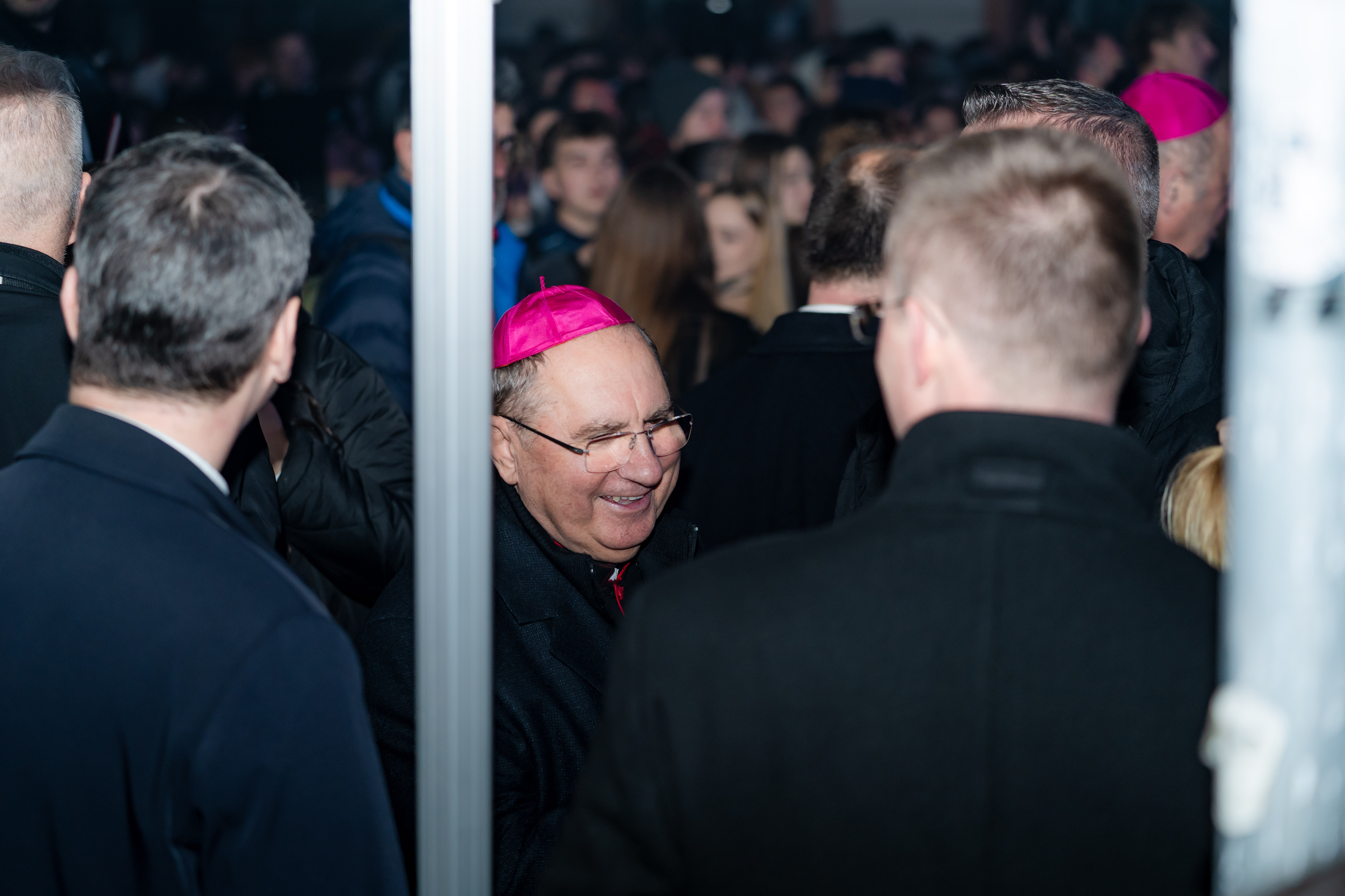 Stretnutie mladeze s arcibiskupom Bernardom Boberom a DJ-23